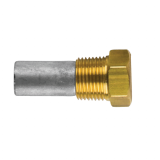 Zinc+Brass Pencil complete anode  Ø1/2'' L=1-1/4'' thread=3/8''NPT