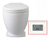 Jabsco Toilet Lite Flush 12V met bed.paneel