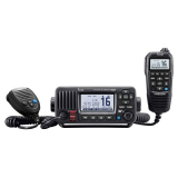 Marine (w/GPS) VHF radio incl.  INT/Basel channels, ATIS, DSC, IPX7 with DC cable / Mobile bracket /