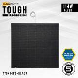 Tough 114W Flush Black