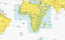 Kaart 30XG Africa & Middle East MSD - 010-C1307-30