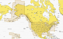 kaart 01 U.S. & Coastal Canada MSD updates - 010-C1366-30