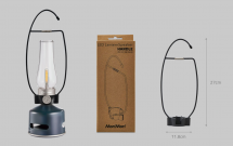 Black Hook for Led Lantern Speaker