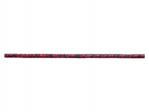 Allround UHMWPE lijn met polyester mantel rood/zwart 3mm 50m
