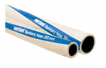 Sanitair slang 16x27mm wit, geurdicht per m