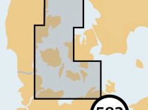 KAART SMALL MSD 5G583S2  Denemarken Langeland-Kleine Belt
