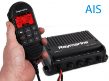 Ray 91 VHF Black Box met AIS ontvanger (incl bedrade handset, passieve speaker en kabel)