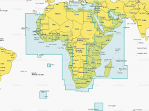 Kaart 30XG Africa & Middle East MSD - 010-C1307-30