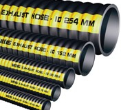 Uitlaatslang / meter rubber, D 40mm