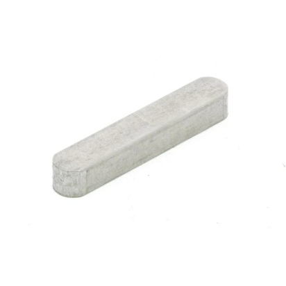 Inlegspie voor as 35mm 10x8x56mm, rvs