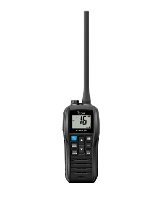 M25_E Metallic black/blue handheld with Atis IPX7
