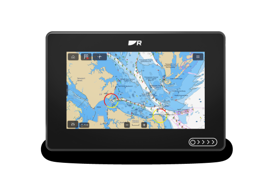 AXIOM2 7, 7" Multifunctioneel display incl West Europa LightHouse kaart