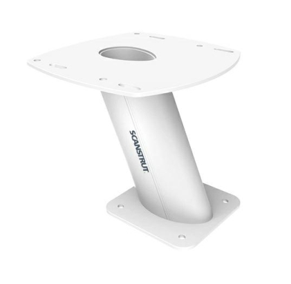 250mm (10") Aluminium PowerTower® for 2kW / 4kW Raymarine| Garmin and Navico 3G / 4G radomes