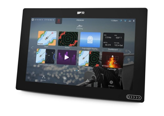 AXIOM2 12, 12" Multifunctioneel display incl West Europa LightHouse kaart