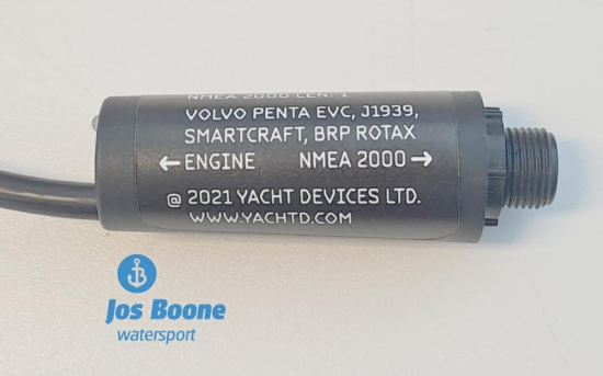 NMEA2000 J1939 Motor koppeling