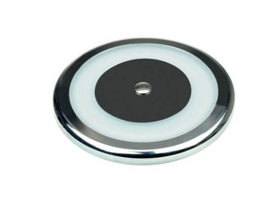 led opbouw plafonniere RVS 106mm 10-30V 3000K