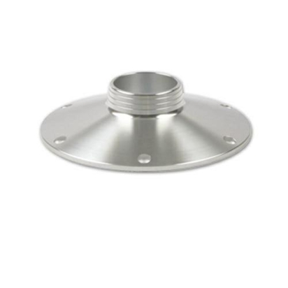 Zwaardvis Opbouwflens ø 250/76 mm geanodiseerd