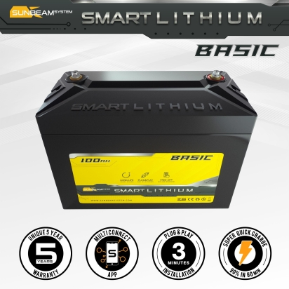 Sunbeam Smart Lithium Basic 12V/100Ah