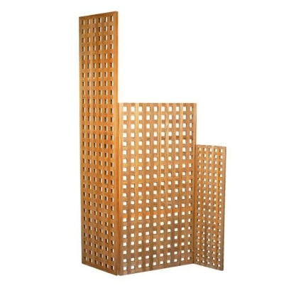 Blokrooster scherm 150x30cm
