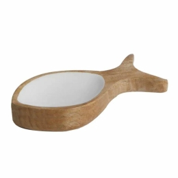 22125 - Cocoa Round Fish Small White