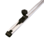 1 Fitting met 1 Verstelrail ( L=105cm ) voor Verticale Montage