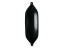 STOOTWIL ZWART MEGA 140X45 CM