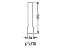 LAMPEGLAS 6 LIGNE X 170 MM