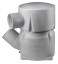 Kunststof waterlock MGL inlaat 203mm-45 gr uitl 254mm