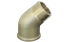Bocht 45 gr. Binnen/buitendraad 1”