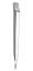 Ruitenwisserarm rvs L=395-481mm met DIN aansl