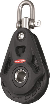 RF74100 Ronstan Core 75mm, 1-schijfsblok, swivel