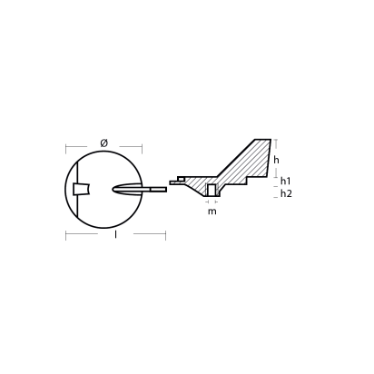 AL Yamaha Skeg for  150/225HP