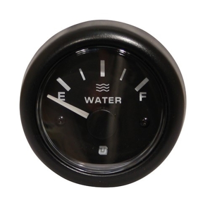 Uflex Ultra Black Watertankmeter,  53mm