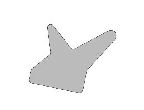 Meter rubber profiel tbv PM/PW/PX/PZ poorten