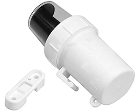 Compacte navigatielamp wit toplicht