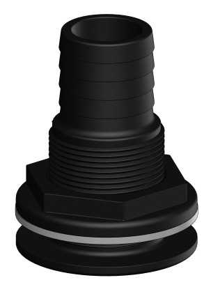 Huiddoorvoer met tule 38mm 1½” BSP