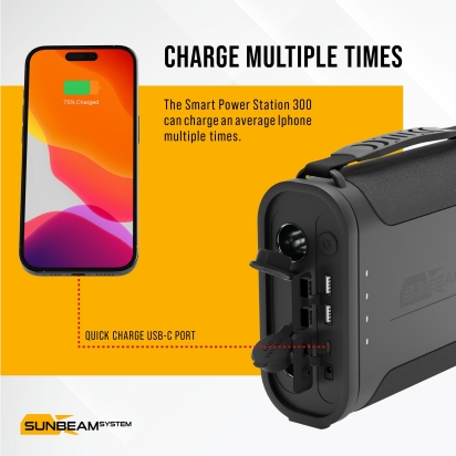 Smart Power Station Gen2 MPPT 300Wh