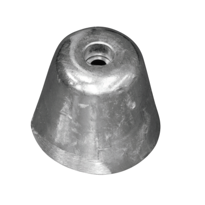 Zinc Vetus exagonal propeller nut for bow thrust Ø55 H.47