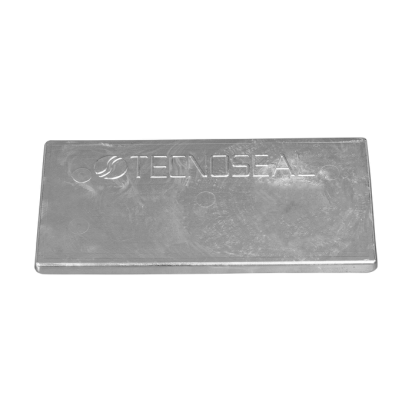 Zinc Solid plate without holes  300x150x16,5