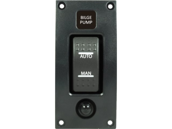 Curved add-on paneel Bilgepomp (on-off-auto)