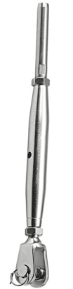 RVS spanner met walsterminal 4 mm draad