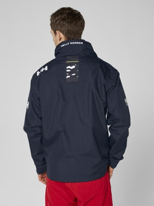 CREW HOODED MIDLAYER JACKET 597 NAVY