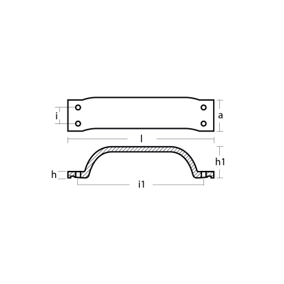 Zinc Mercury Plate for 150-200HP