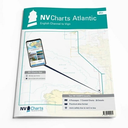 NV Atlas Atlantic ATL 1 - Falmouth to Vigo / North Coast of Spain
