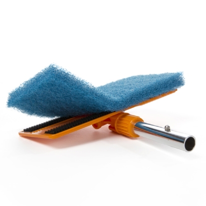 Scrubpad medium blauw (2)