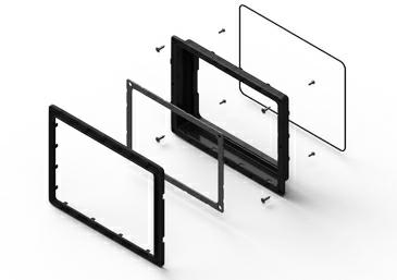 Flush Mount Kit ,GO7 & VULCAN 7. No sun cover