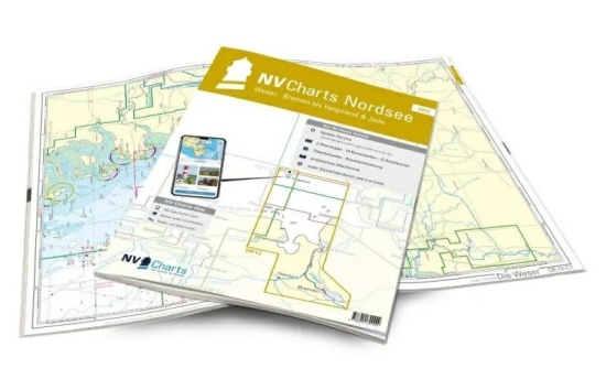 NV Atlas Duitsland DE 12 - Die Weser, Bremen bis Helgoland