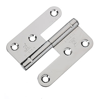Roca paumelle scharnier RVS stift rechts 85 x 74 mm 905326