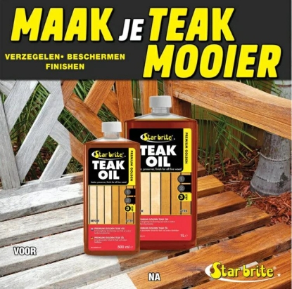 Premium Golden Teak Oil 1000 ml
