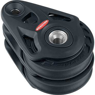 RF74251 Ronstan Core 75mm, keerblok, 2-schijfs